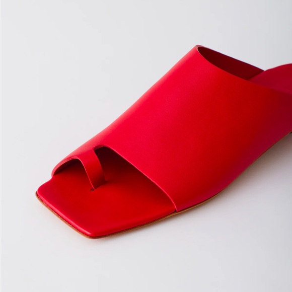 Tibi Red Gary Sandal - Picture 6 of 6